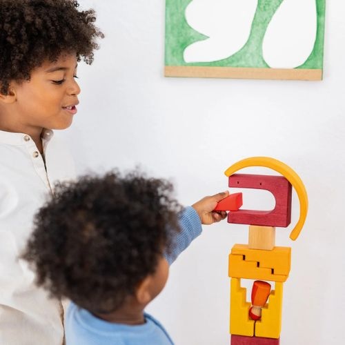 Grimm's bouwset woestijnzand - building world desert sand-3