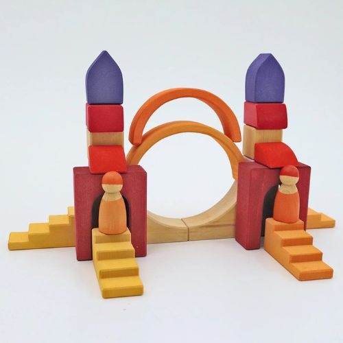 Grimm's bouwset woestijnzand - building world desert sand-9