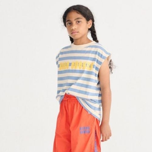 Bobo Choses modern striped sleeveless t-shirt-3