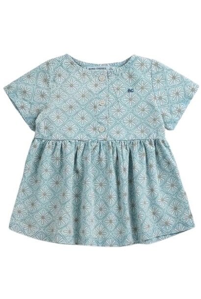 Bobo Choses daisy mosaic all over woven dress - jurk