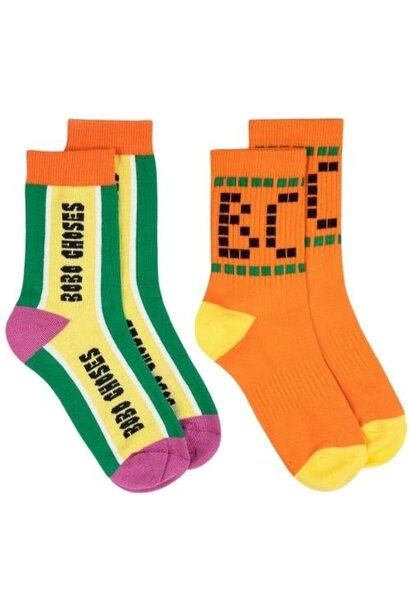 Bobo Choses short socks pack x 2 - sokken