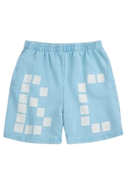 Bobo Choses square bermuda shorts light blue - korte broek