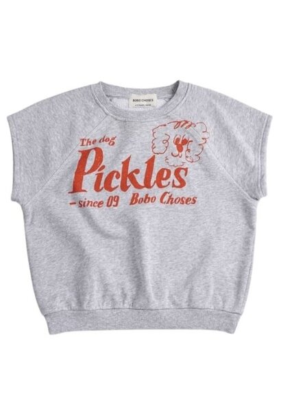 Bobo Choses pickles the dog sleeveless sweatshirt - trui