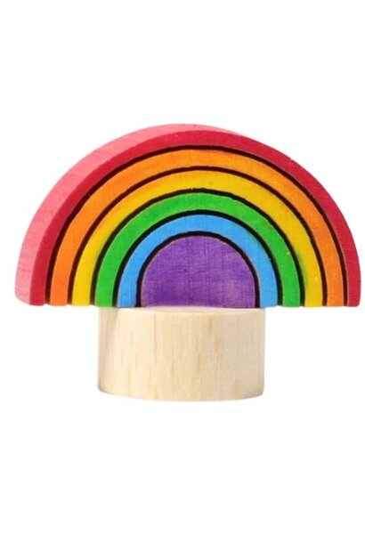 Grimm's steker decoratie figuur regenboog
