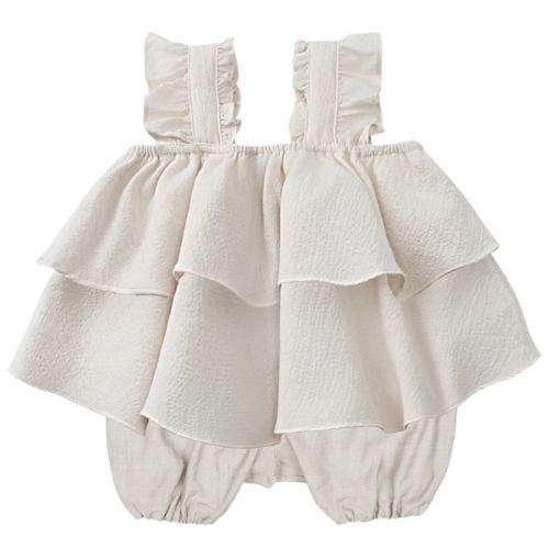 Donsje elowen playsuit warm white - romper-5