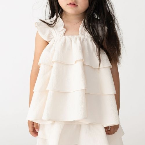 Donsje doortje top warm white - shirt-3