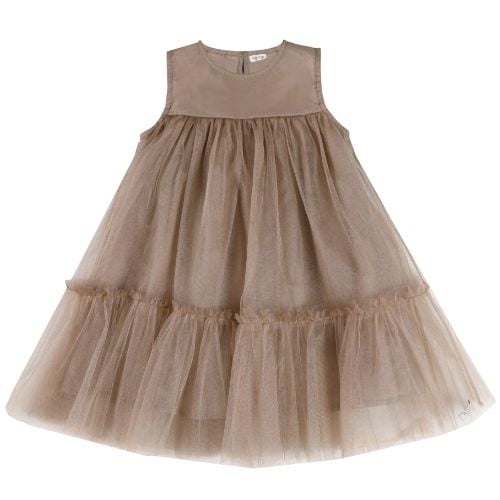 Donsje negina dress rose mocha metallic - jurk-1