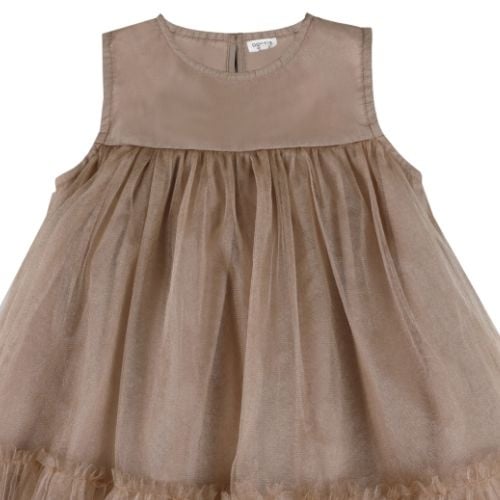 Donsje negina dress rose mocha metallic - jurk-3