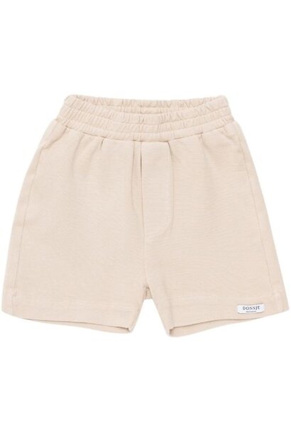 Donsje rafie shorts soft taupe - korte broek