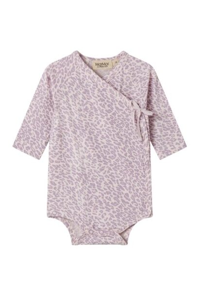 MarMar Copenhagen leo belita lilac leo leopard - romper