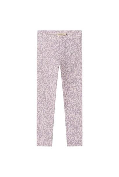 MarMar Copenhagen leo leg lilac leo leopard - legging