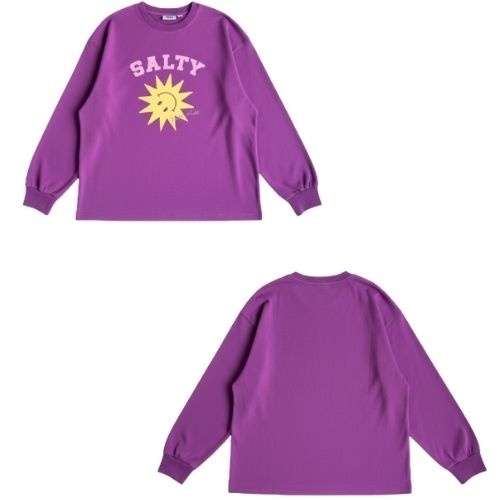 Salty Stitch salty sun skater tee - purple-7