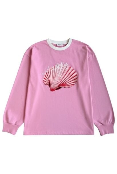 Salty Stitch salty shell skater tee - pink
