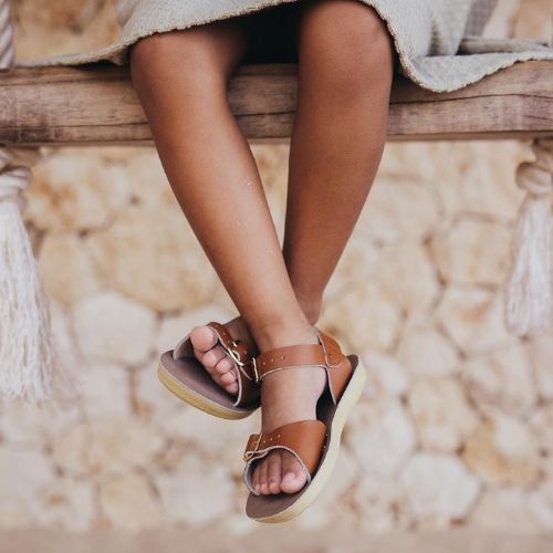 Salt Water Sandals surfer tan | sandalen-4