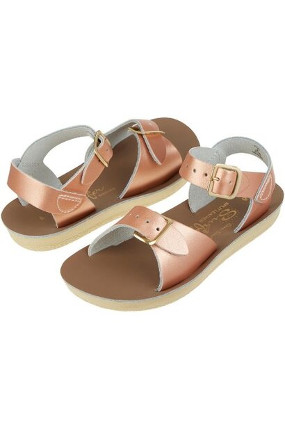 Salt Water Sandals surfer rose gold | sandalen