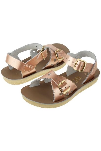 Salt Water Sandals sweetheart rose gold | sandalen