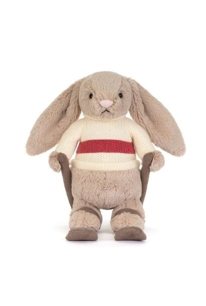 Jellycat bashful bunny gold medal ski outfit