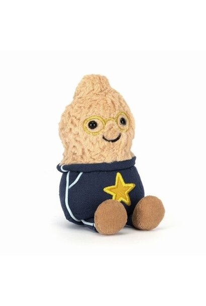 Jellycat amuseables peanut star student outfit