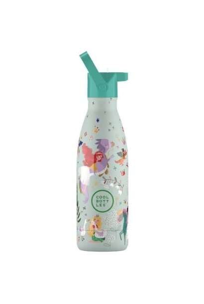The Kids Bottle - princess kingdom 350ml - drinkfles