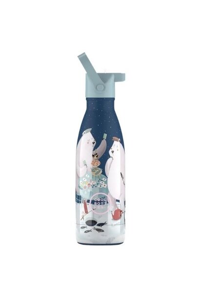 The Kids Bottle - polar bears 350ml - drinkfles