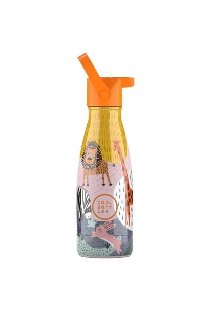 The Kids Bottle - savannah kingdom 260ml - drinkfles