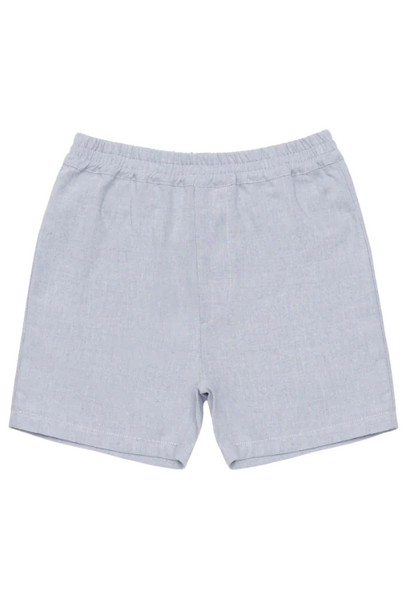 Donsje plom shorts ice blue melange - korte broek