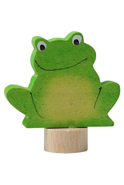 Grimm's steker decoratie figuur kikker