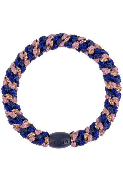 Kknekki mix purple pink glitter - haarelastiek