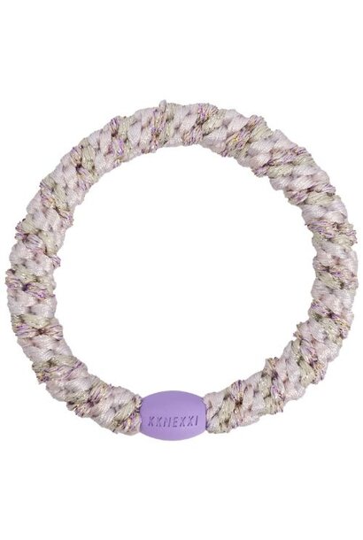 Kknekki mix lavender ballet pink glitter - haarelastiek