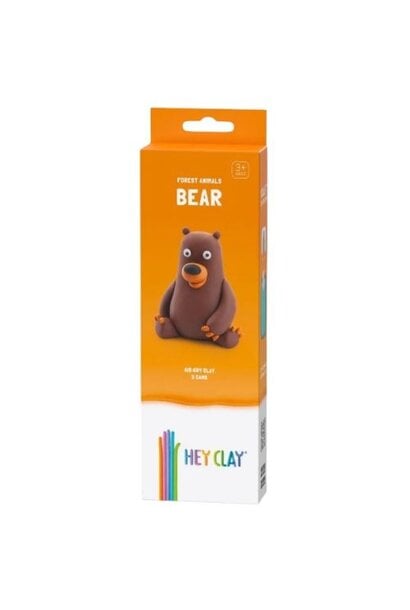 Hey Clay bosdieren bears 3 cans - speelklei