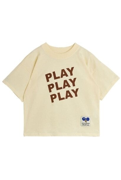 Mini Rodini play sp ss tee off-white - tshirt