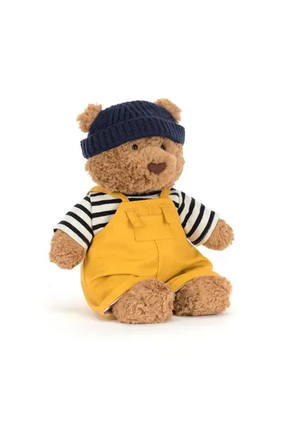 Jellycat bartholomew bear seafarer outfit