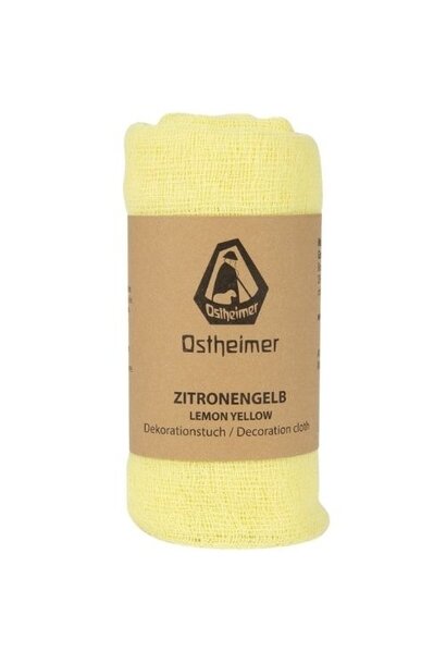 Ostheimer decoratiedoek citroengeel