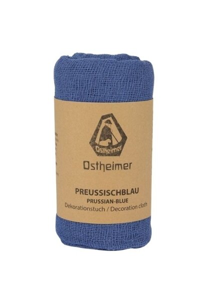 Ostheimer decoratiedoek pruisisch blauw