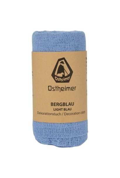 Ostheimer decoratiedoek bergblauw