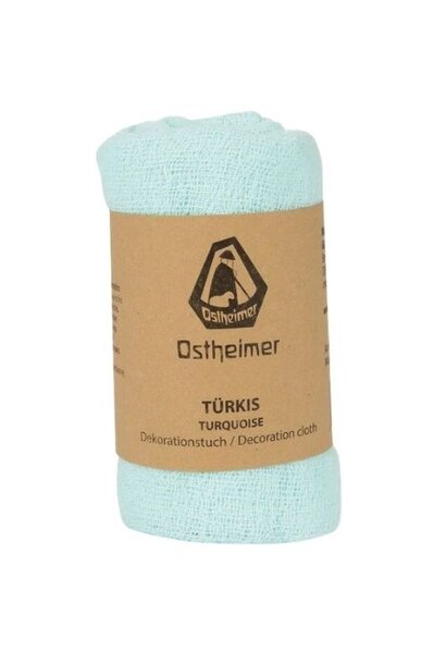 Ostheimer decoratiedoek turquoise