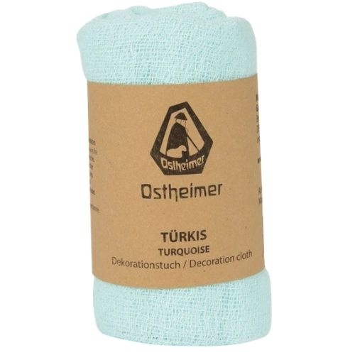 Ostheimer decoratiedoek turquoise-1