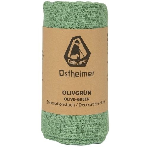 Ostheimer decoratiedoek olijfgroen-1