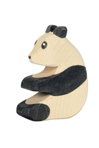 Ostheimer panda zittend