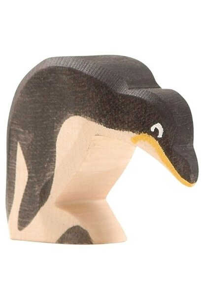 Ostheimer pinguïn kop gebogen