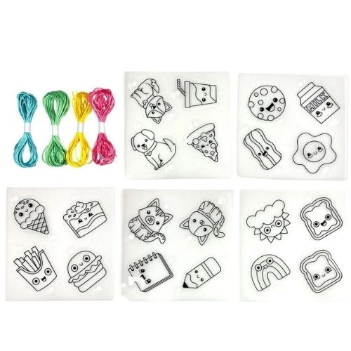 Ooly shrink-its! d.i.y. shrink art bracelets kit b.f.f. - krimpie dinkie krimpfolie-3