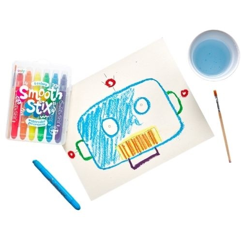 Ooly smooth stix watercolor gel crayons-5