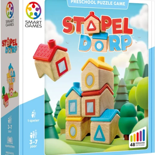 Smart Games stapeldorp - behendigheidsspel-1