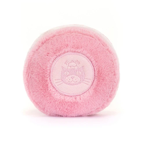 Jellycat amuseables mia macaron framboise-3