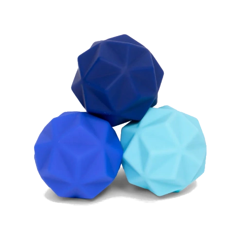 Speks odds soft silicone fidget magnet balls - peaks blue-2