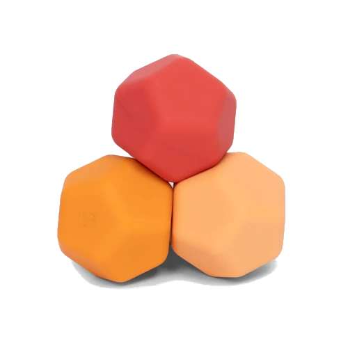 Speks odds soft silicone fidget magnet balls - planes orange-2
