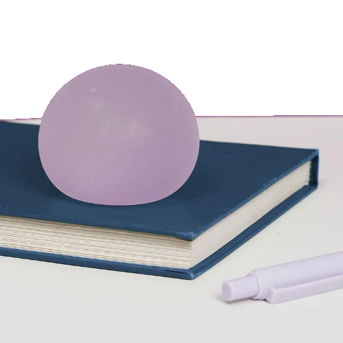 Speks gump memory gel stress ball - mist purple-3