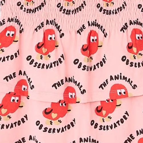 The Animals Observatory kiwi kid skort soft pink rok-2
