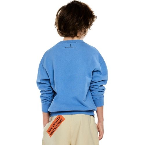 The Animals Observatory bear kid sweatshirt blue - trui-3