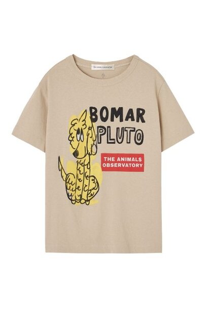 The Animals Observatory rooster kid t-shirt khaki - tshirt